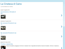 Tablet Screenshot of cinetecadicaino.blogspot.com