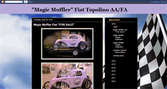 Desktop Screenshot of magic-muffler-fiat-topolino.blogspot.com