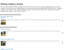Tablet Screenshot of hilltopartists.blogspot.com