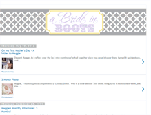 Tablet Screenshot of abrideinboots.blogspot.com