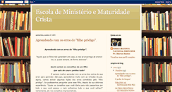 Desktop Screenshot of escoladeministerio.blogspot.com