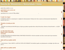 Tablet Screenshot of escoladeministerio.blogspot.com