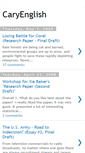 Mobile Screenshot of caryenglish.blogspot.com