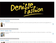 Tablet Screenshot of denissefashion.blogspot.com