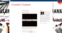 Desktop Screenshot of frankiecouture.blogspot.com