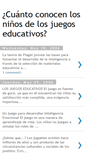 Mobile Screenshot of juegoseducativosninos.blogspot.com