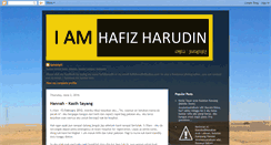 Desktop Screenshot of hafizharudin.blogspot.com