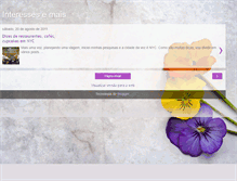 Tablet Screenshot of interessesemais.blogspot.com