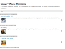 Tablet Screenshot of countrymousememories.blogspot.com