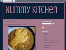 Tablet Screenshot of nummykitchen.blogspot.com