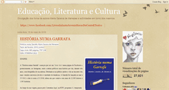 Desktop Screenshot of educacaoliteraturaecultura.blogspot.com