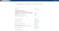 Desktop Screenshot of campbellholidays.blogspot.com