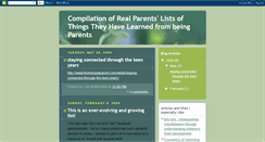 Desktop Screenshot of connectionparentingwisdom.blogspot.com