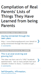 Mobile Screenshot of connectionparentingwisdom.blogspot.com