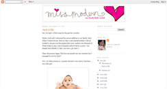 Desktop Screenshot of missmodern.blogspot.com