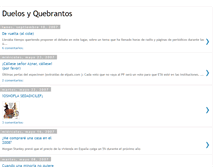 Tablet Screenshot of duelosyquebrantos.blogspot.com