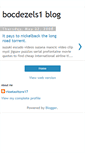 Mobile Screenshot of bocdezels1.blogspot.com