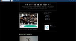 Desktop Screenshot of concordiaamigosyalgomas.blogspot.com