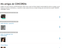 Tablet Screenshot of concordiaamigosyalgomas.blogspot.com