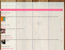 Tablet Screenshot of monthbymonthwithgingerbug.blogspot.com