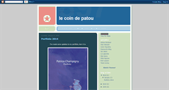 Desktop Screenshot of patricechampigny.blogspot.com