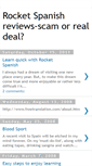 Mobile Screenshot of flywithrocketspanish.blogspot.com