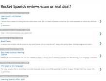 Tablet Screenshot of flywithrocketspanish.blogspot.com
