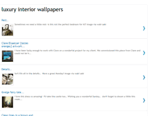 Tablet Screenshot of luxury-interior-wallpapers.blogspot.com