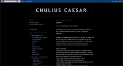Desktop Screenshot of chulius-caesar.blogspot.com