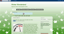 Desktop Screenshot of canadawinterwonderland.blogspot.com
