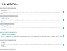 Tablet Screenshot of hickswithpicks.blogspot.com