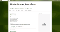 Desktop Screenshot of ckaltwasser.blogspot.com