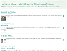 Tablet Screenshot of hastanerandevualma.blogspot.com