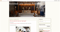 Desktop Screenshot of liturgiareformada.blogspot.com