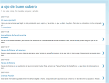 Tablet Screenshot of aojodebuencubero.blogspot.com