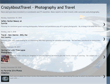 Tablet Screenshot of crazyabouttravel-dhutch.blogspot.com