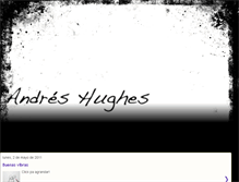 Tablet Screenshot of andreshughes.blogspot.com