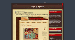 Desktop Screenshot of nightofmystery.blogspot.com