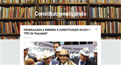 Desktop Screenshot of constitucionalizando.blogspot.com