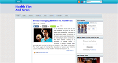 Desktop Screenshot of health-todaysgist.blogspot.com