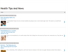 Tablet Screenshot of health-todaysgist.blogspot.com