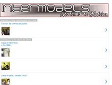 Tablet Screenshot of intermodelschile.blogspot.com