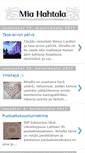 Mobile Screenshot of miahahtala.blogspot.com