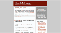 Desktop Screenshot of financial-techinsider.blogspot.com