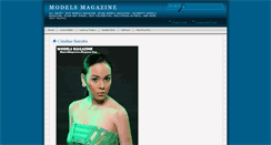 Desktop Screenshot of modelsmagazine.blogspot.com