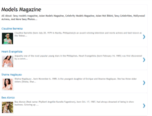 Tablet Screenshot of modelsmagazine.blogspot.com