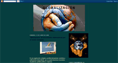 Desktop Screenshot of globalizacion-2009.blogspot.com