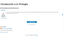 Tablet Screenshot of clasedevirologia.blogspot.com