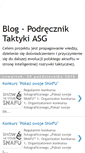 Mobile Screenshot of podrecznik-asg.blogspot.com
