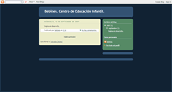 Desktop Screenshot of bebines.blogspot.com